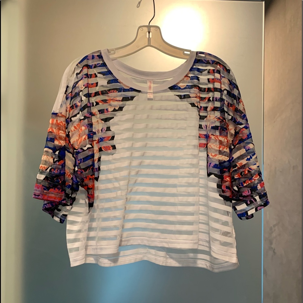 Crop Top Bathing Suit Cover Up Size XL